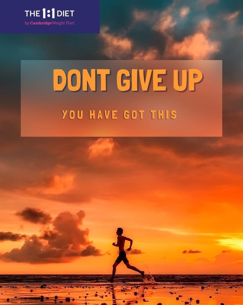 ✨ STOP GIVING UP ON YOURSELF ✨

You can do this, keep going. Let's get the weight off and start living again. 

#letsdothis #dontgiveup #keepgoing #One2OneDiet #onetoonesupport #yourenotalone #weightlosscoach #dietinspo #weightlossmotivation #inspiration