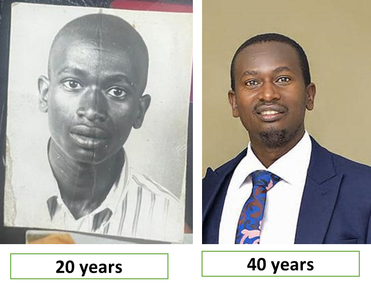 They say life starts at 40! And indeed! I have been transformed! Oh how the years go by......
 I am ready! Give me responsbility
 HAPPY BIRTHDAY TO ME
