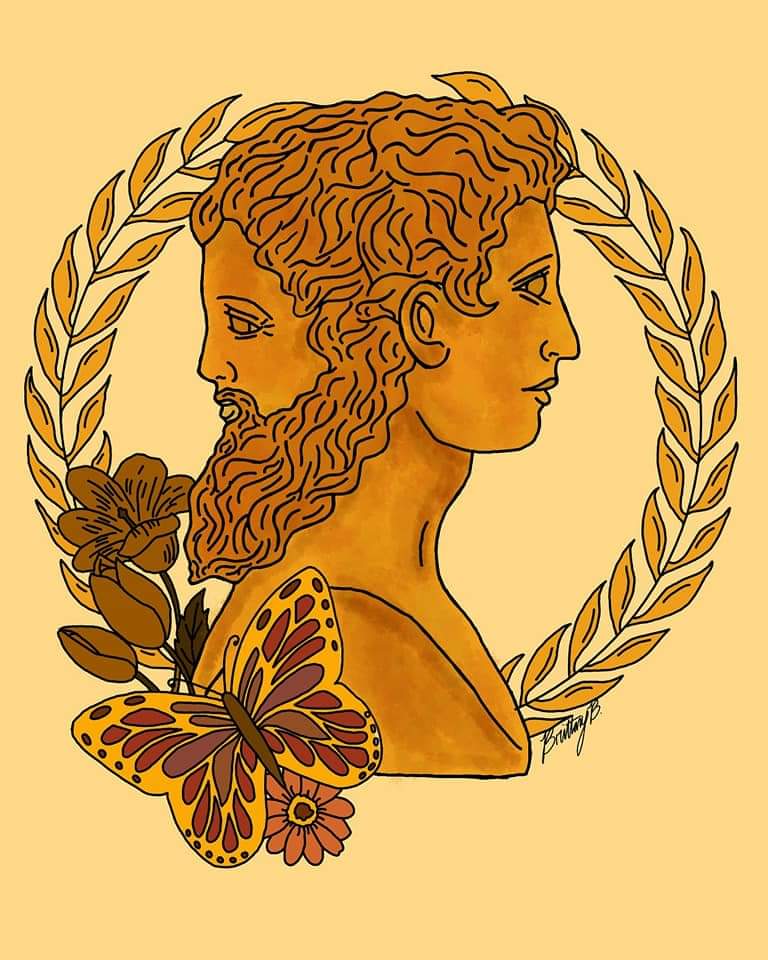 Remembering my monochrome colours greek gods series I started in 2019. They had so much potential.