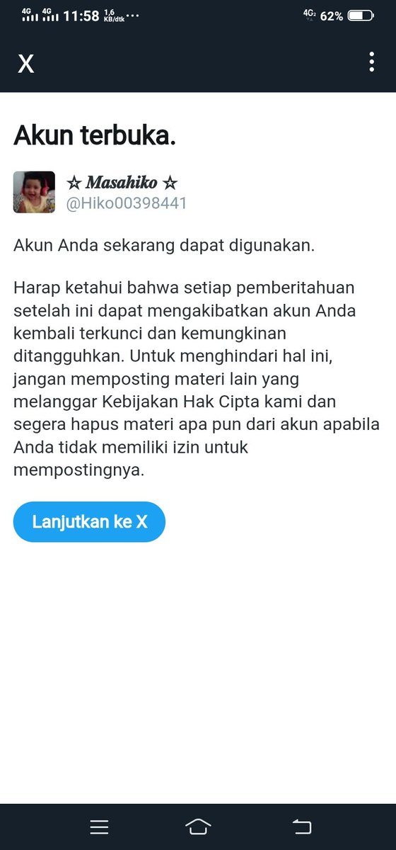 Gak minal aidin wal faizin mohon maaf lahir dan batin Malah di warning 🤦