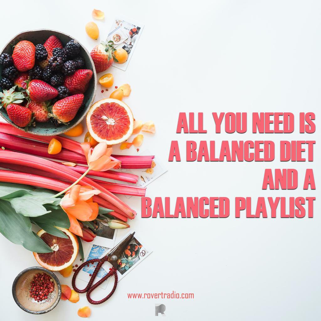 All you need is a perfectly balanced Sunday #Rovertradio playlist!

Tune in and #listenwithyourheart 
#internetradio