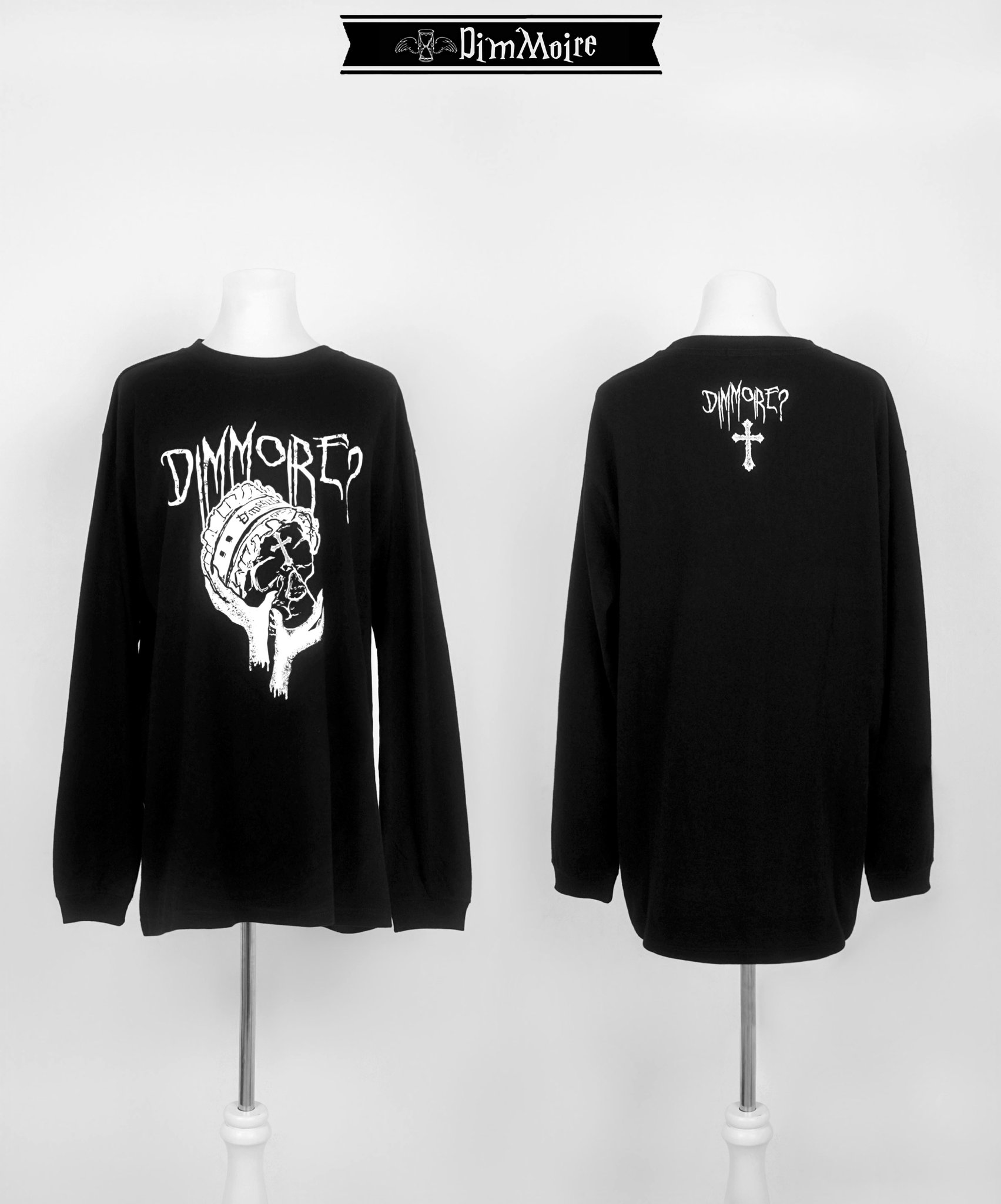 ♡ DimMoire Baby Skull BIG T Black 🖤💀𝙱𝚒𝚝𝚝𝚎𝚛𝚋𝚘𝚗𝚎 𝙲𝚘𝚕𝚕𝚎𝚌𝚝𝚒𝚘𝚗💀🖤 【 Baby