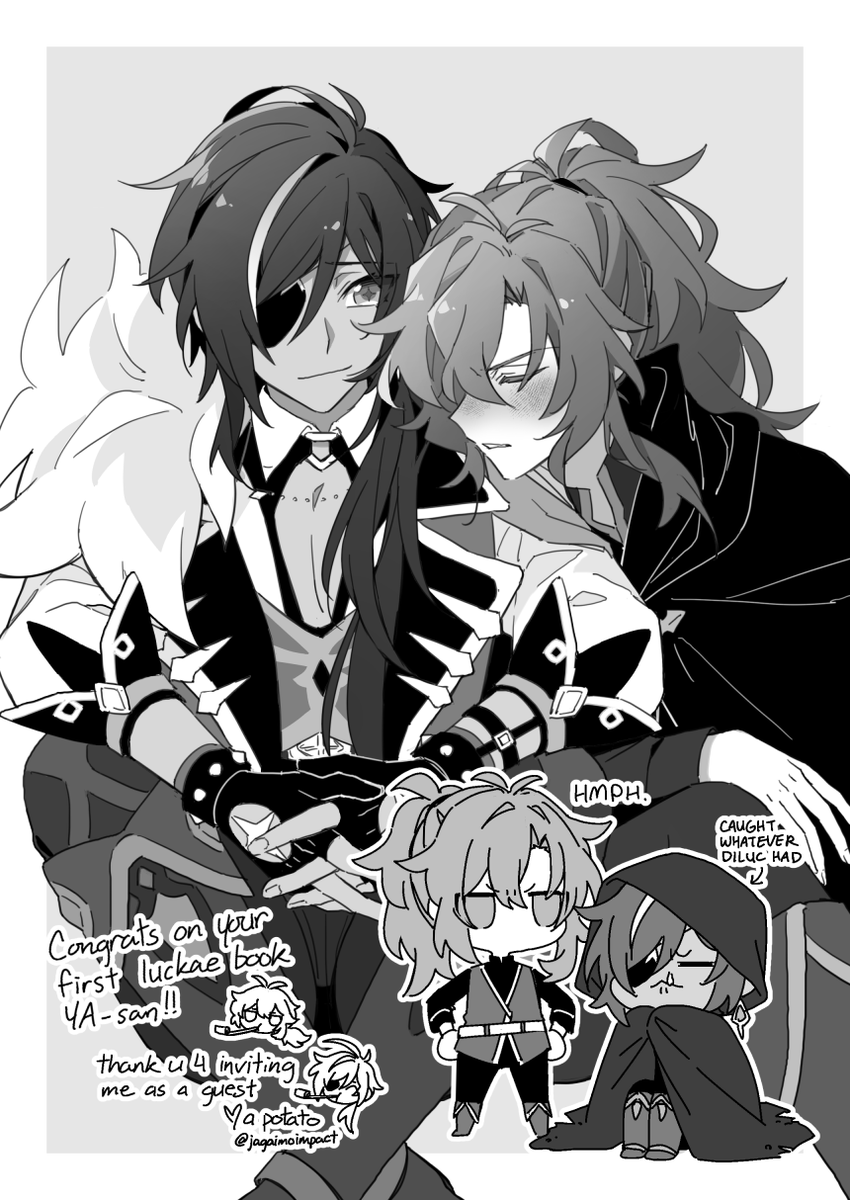 Super late but omedetou to @y4_impact for their first lck book!! Thank u for inviting me to draw a guest page!