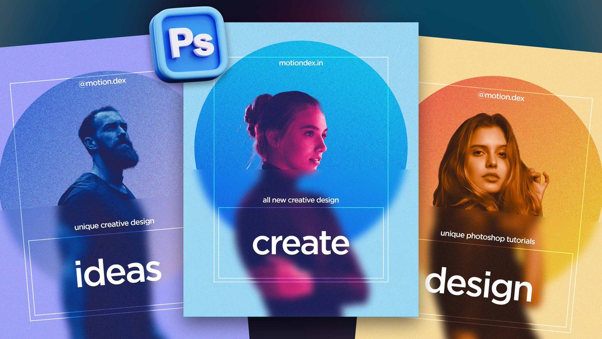 motiondex's tweet photo. Video Link: https://t.co/Pq6w5tOt9h

Photoshop Tutorial | Creative POSTER design in Photoshop | Hindi

#photoshop #tutorial #motiondex #postdesign #graphicdesigner #learnphotoshop #editing #creative #digitalartwork https://t.co/tO9Aib3l7L