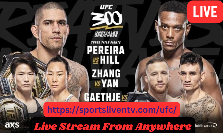 Watch UFC 300 Live

If Stream Stop 🔔
UFC 300 Live👉@ufclivestreamso

Follow
@ufclivestreamso

To Update Stream