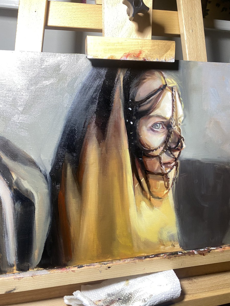 twinsmoon3's tweet photo. tonight’s painting https://t.co/w3MNbNwhtS