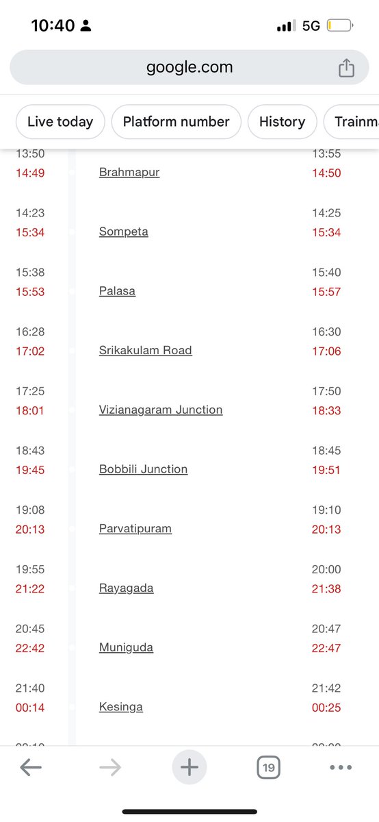 AmitJain_13's tweet photo. Whats happening to our railways? 
Return journey on 22974 puri Gandhidham reached late by 2.5 hours. That was also the case for the onward journey where the train got late by 2 hours and that resulted into missing the connecting train. @RailMinIndia @AshwiniVaishnaw https://t.co/GK6TWh1ml4