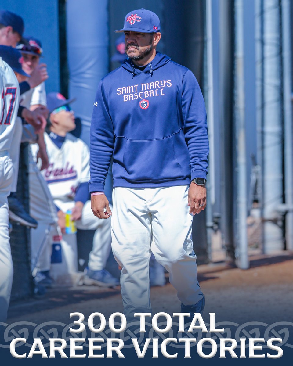Well done Coach V 🫡

Congratulations to Head Coach Eric Valenzuela, who has just earned his 200th career win as a Gael and his 300th career win! We’re glad to have you back Coach 👏

#GaelsRise