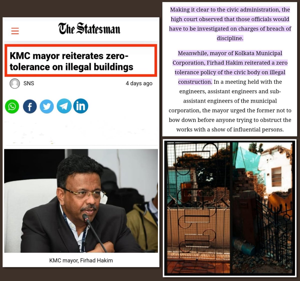 It's Bengali New Year & celebration is in the air. But in our home, darkness looms. 7 months have elapsed since my mother's passing away due to a builder's recklessness. Won't @MamataOfficial give justice to my mother/act against C-191 Survey Park/KMC Ward 109 promoting project?