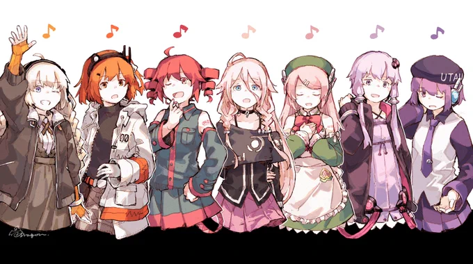 #一次創作作家のファンアート 合成音声系 