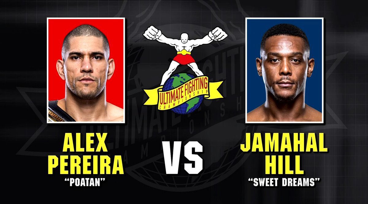 Vamos al evento estelar del #UFC300 con gráficas retro, Alex “Poatan” Pereira expone su cinturón ante el ex campeón de la división Jamahal Hill. ¿Quién gana y como?
