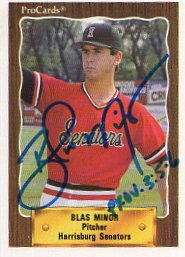 Blas Minor pitched from 1992-97 mostly for the Pirates. He signed in 19 days #ttm #ttmsuccess #sigs #collect #hobby #Pirates #baseballcards #collection #autographs #Astros #Mets #Mariners