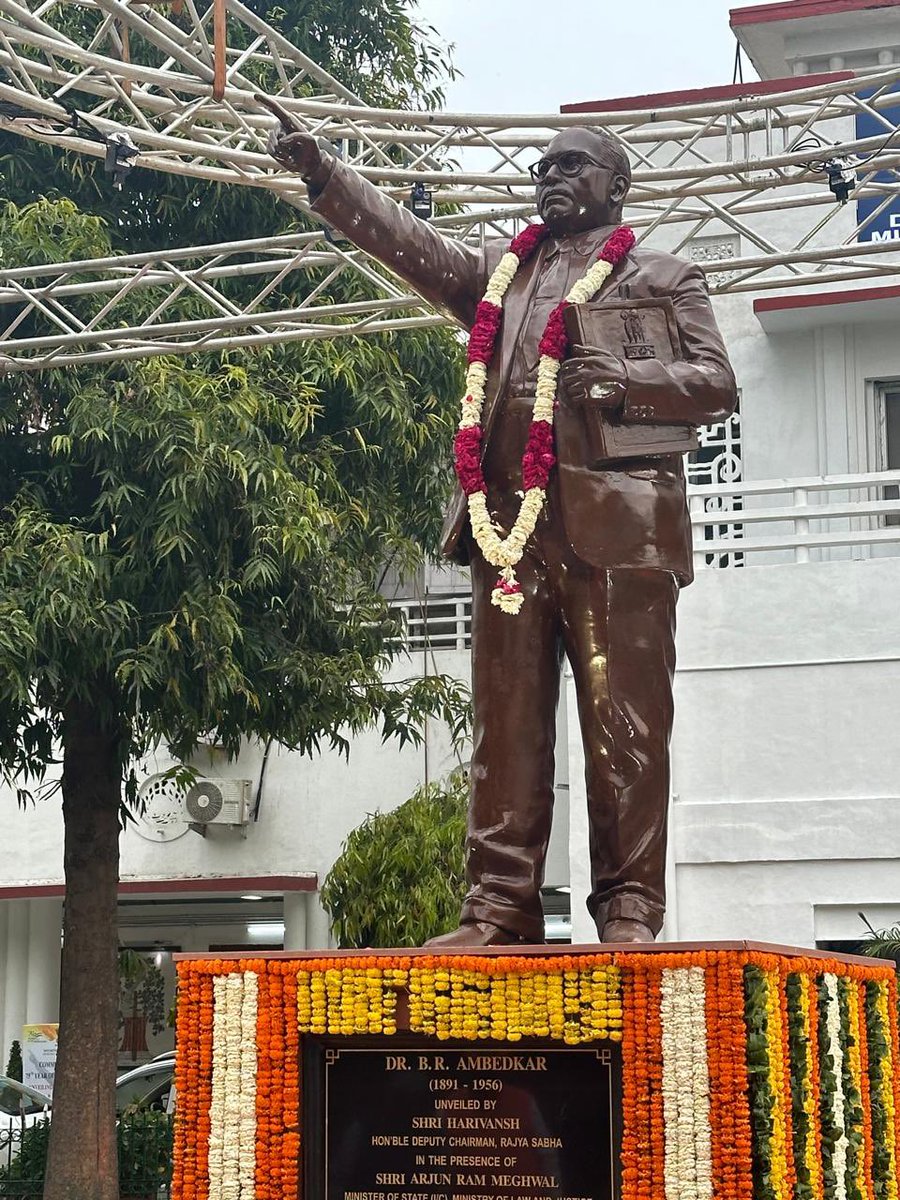 nitinmeshram's tweet photo. Dear @PMOIndia @narendramodi 

Jai Bhim 🙏🏿👏🏾🎈

The road that begins from ITO and leads to India Gate via the Supreme Court should be renamed as Ambedkar Road, and NH-24 should be merged with it accordingly. Baba Saheb Dr. Ambedkar was having a residence during the drafting of the constitution exactly on this road where Poland Ambassador resides now a days on the old Hardinge Avenue. Also, the house should be converted into the Ambedkar Constitution Museum.