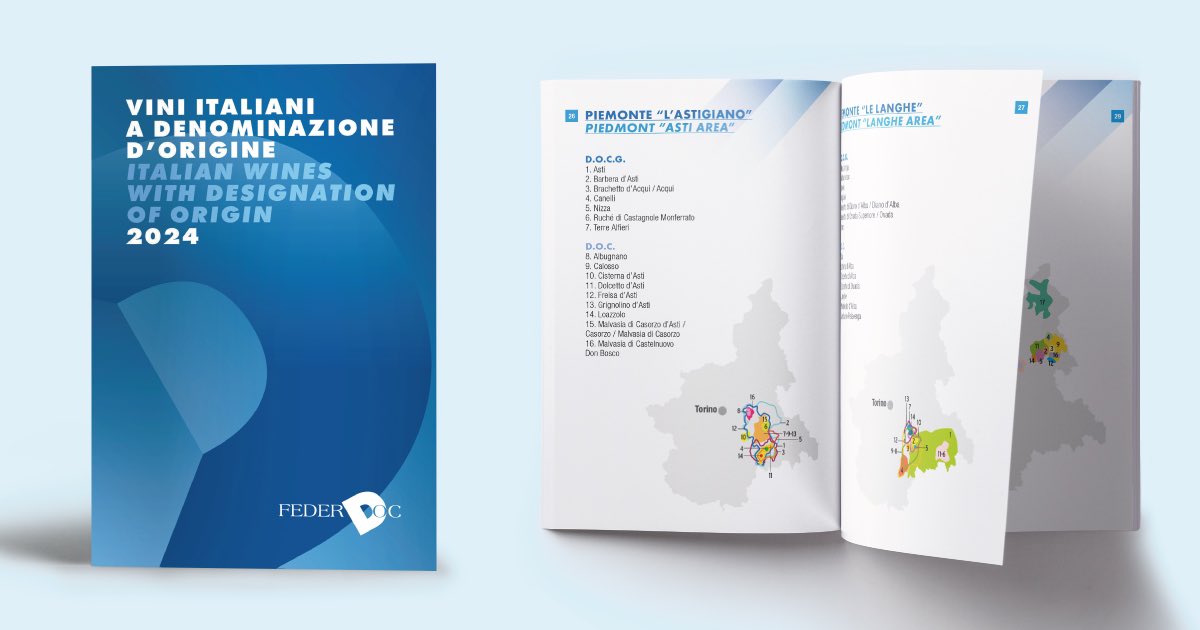 Federdoc's tweet photo. Pronti? Via! Si comincia #Vinitaly2024 a #Verona. Vi aspettiamo allo spazio #Federdoc per ritirare il nuovo booklet sui #vini a #denominazione d’origine italiani. Se vuoi puoi scaricarlo dal nostro sito! https://t.co/LFXsP5fOvz https://t.co/1yuVq44wXZ