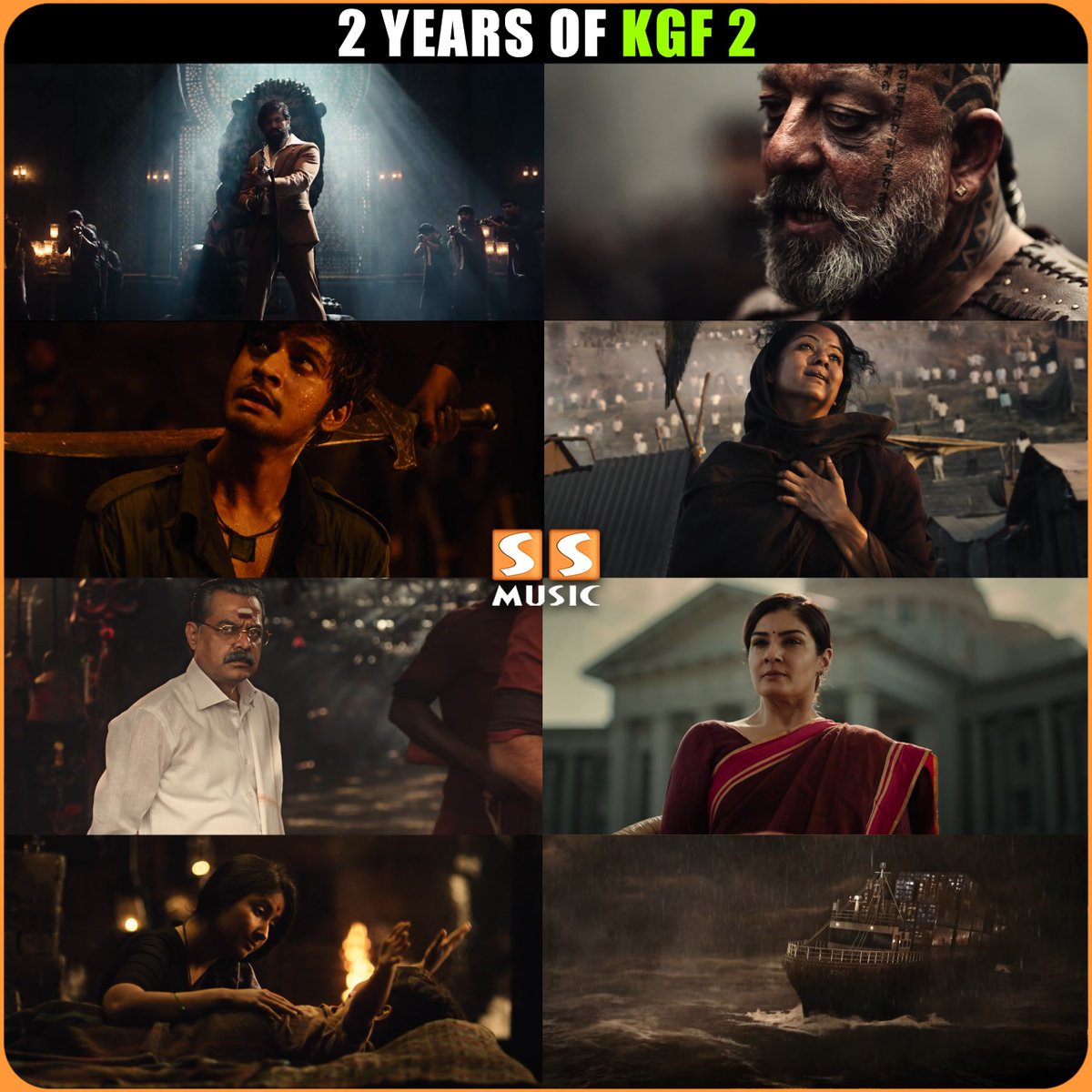 SSMusicTweet's tweet photo. Neenga Mattum Avan Kurukka Poiratheenga Sir... 🔥
.
Celebrating 2 Years of Blockbuster #KGF2 ❤️
.
@TheNameIsYash @SrinidhiShetty7 @RaviBasrur @Prashanth_Neel #2yearsofkgfchapter2 #PrashanthNeel #2YearsofKGF2 #RockyBhai #Yash #SSMusic https://t.co/b6Dql6vnpt