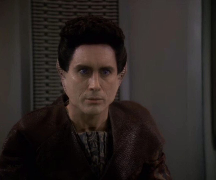 Star Trek: Deep Space Nine S05E25 In the Cards (1997) Jeffrey Combs as Weyoun #JeffreyCombs #StarTrek #DS9