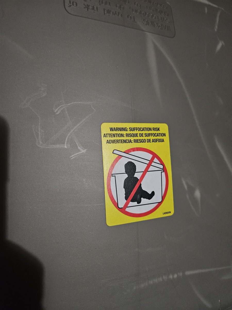 nun_dirty's tweet photo. Apparently you cannot keep kids in totes anymore.  Fuck... how am I supposed to raise a child now?? https://t.co/zZgeiNsOCr