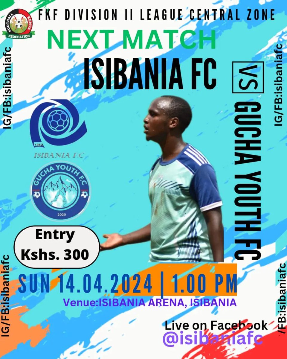 CarolRadull's tweet photo. Matchday, FKF Division 2 League 

1pm | Isibania FC vs Gucha Youth FC at Isibania Arena 

#RadullKE
#FKFDiv2 https://t.co/3YmEdpnPEP
