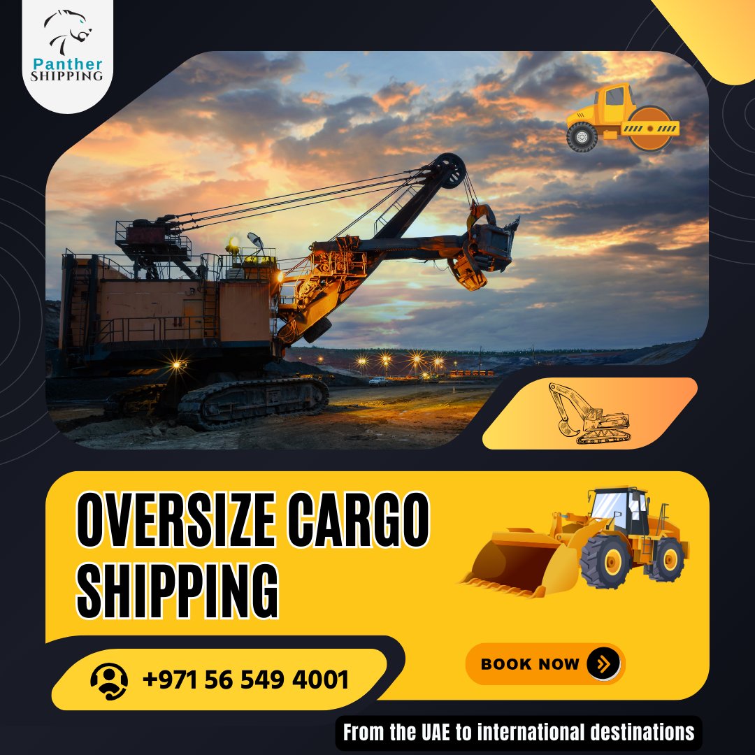 panthership's tweet image. Panther Shipping LLC has you covered with our Oversize Cargo Shipping service from Dubai to worldwide destinations.

Contact us at +971 56 549 4001 to get your oversized cargo moving!

#PantherShipping #OversizeCargo #DubaiToWorldwide