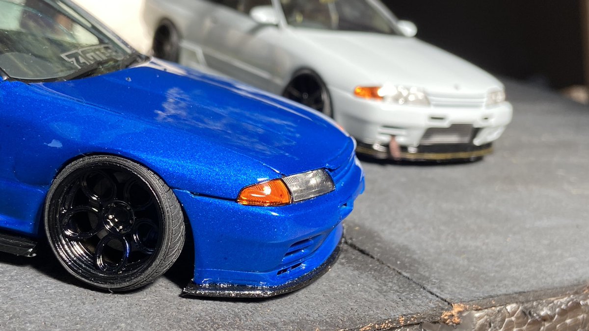 Rc2KFE16DkAFgIk's tweet photo. 憧れのgarage active風の32を作ってしまった🫣飾りでチタン製タワーバーとか買いたくなる(笑)めちゃくちゃツボなんです。ファンなんです。坂本さん🫣
色は日産純正モンテレーブルーB17
#garageactive https://t.co/hQKRNqi63g