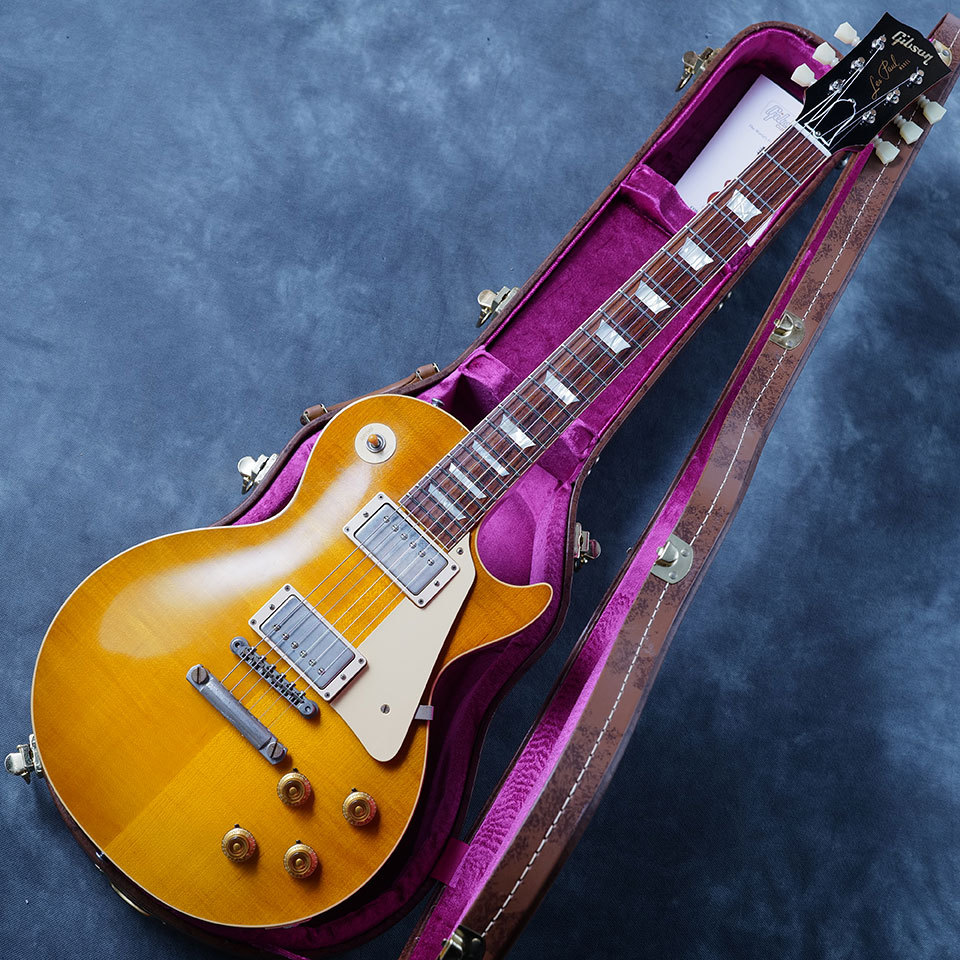 【中古楽器新着情報】スリム・テーパード・ネックのヒストリックレスポールGibson Custom Shop/1960 Les Paul Standard入荷！shop.miyaji.co.jp/SHOP/ka-g-0411… #lespaul #historiclespaul #gibsonhistoric