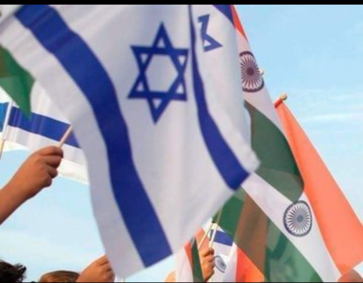 We Indians stand with Israel. Today more than ever! 🇮🇳💙🇮🇱 #Isreal
