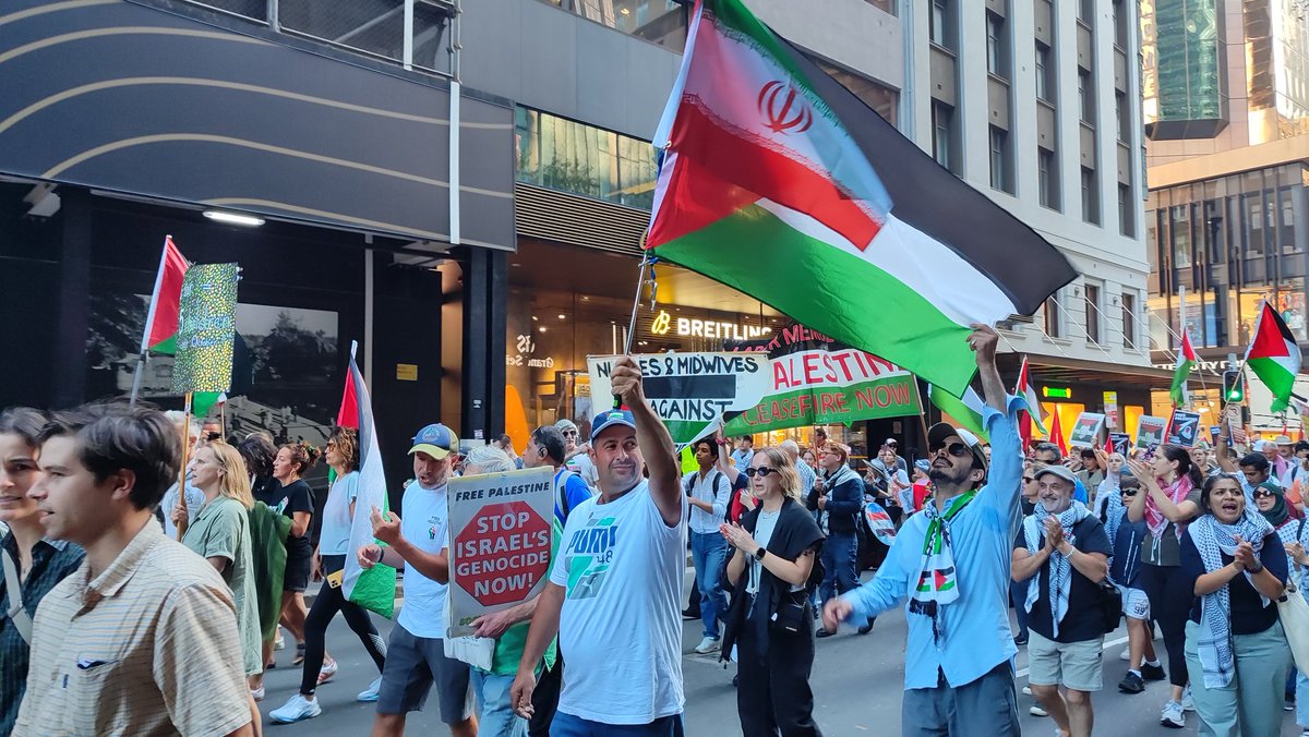 Today of all days we should recognise the tremendous support of Iran for the people of Palestine.