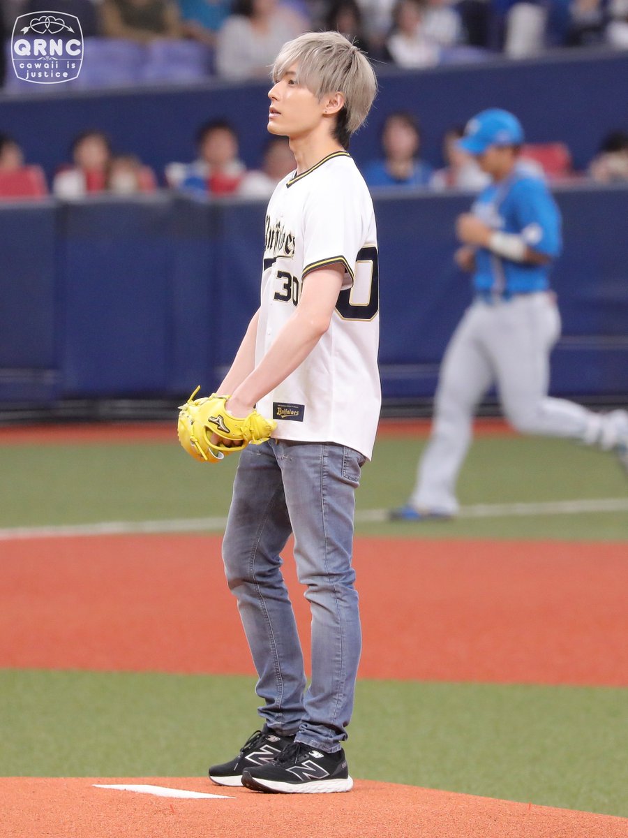 あああ～～～～増田さんがオリのユニ着て京セラのマウンド立ってる😭 夢みたいだよ～
#増田俊樹