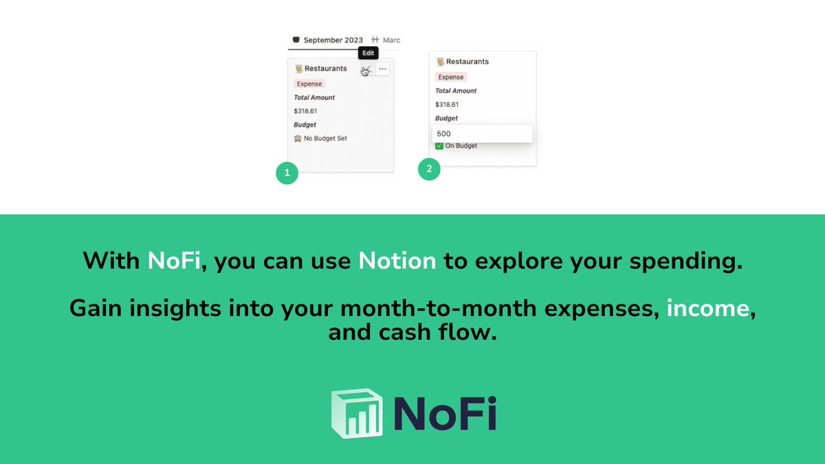 Dive deep into your spending habits, track income, and visualize cash flow effortlessly.

Empower your financial journey today.

#finance #Notion #NoFi #budgeting