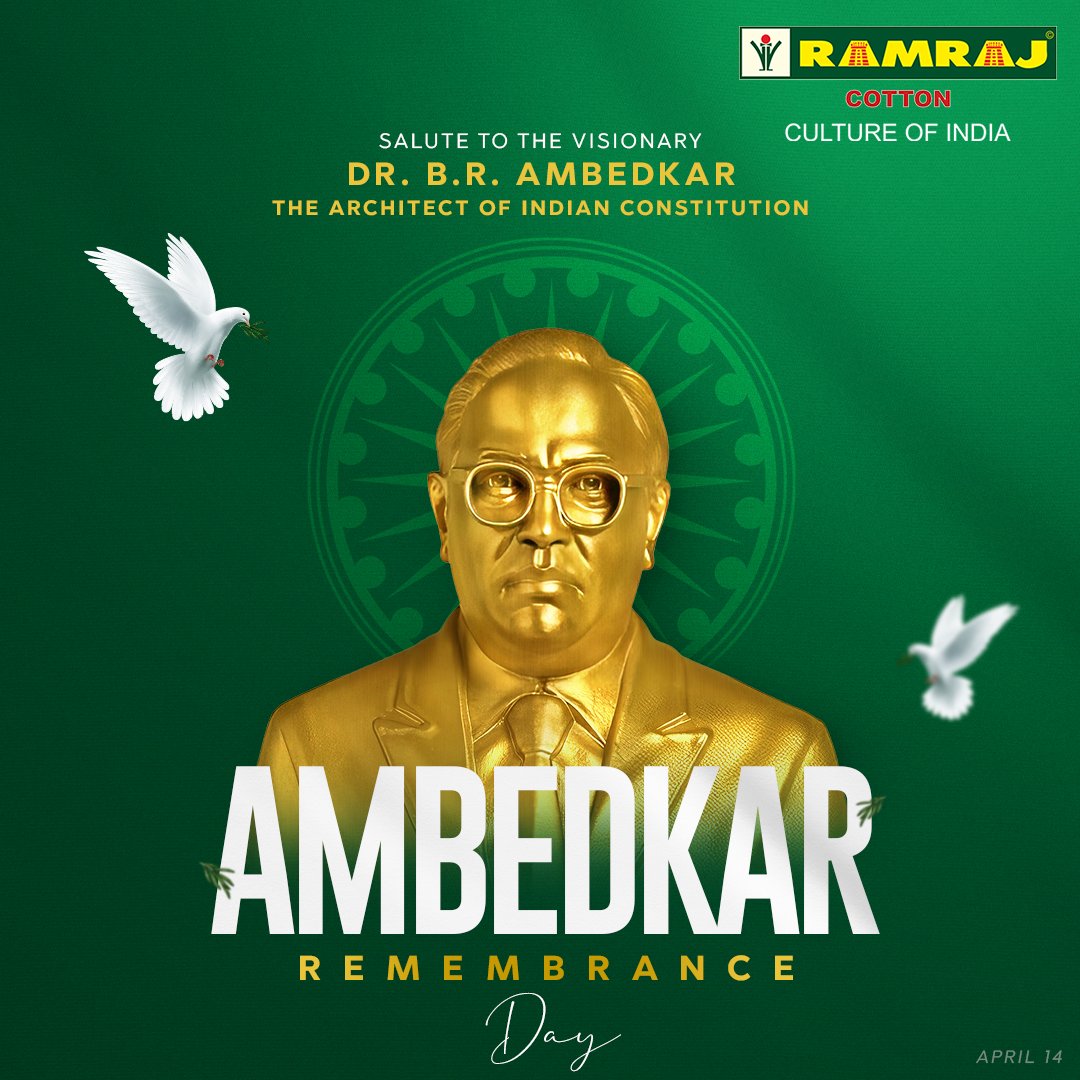 Remembering Dr. B.R. Ambedkar on his Remembrance Day, a visionary leader whose legacy continues to inspire. #AmbedkarRemembranceDay #AmbedkarLegacy #SocialReformer #AmbedkarLegacy #Ramraj