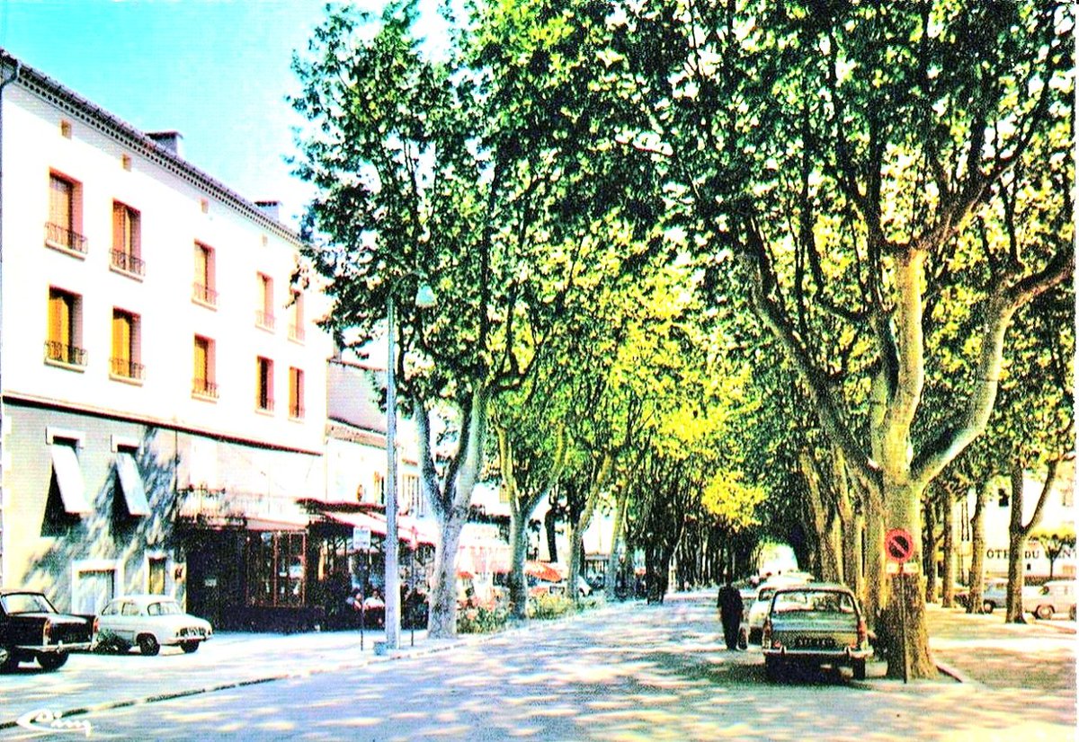Castelnaudary (#Aude) dans les années 70.