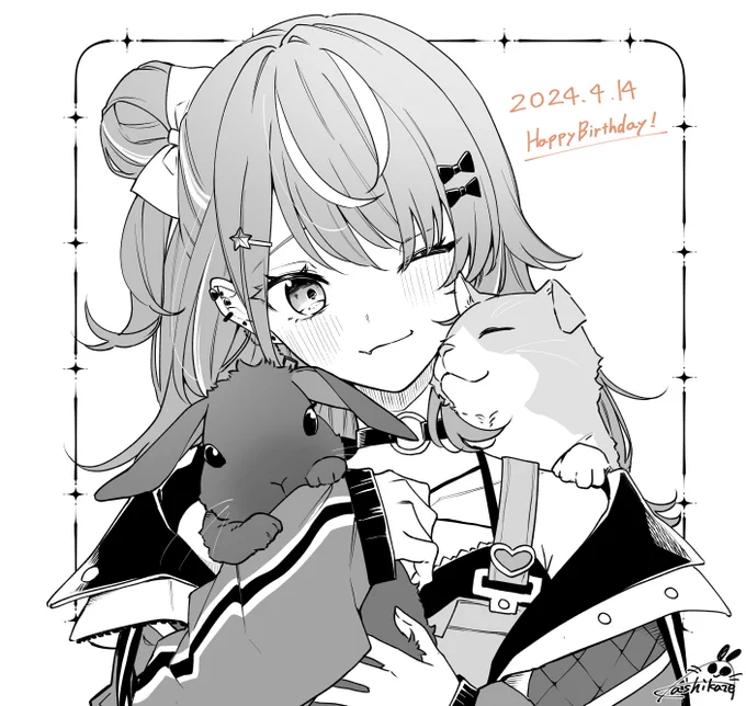 りかしぃおめでとう〜!🎉

#五十嵐梨花生誕祭2024
#絵画らしぃ 