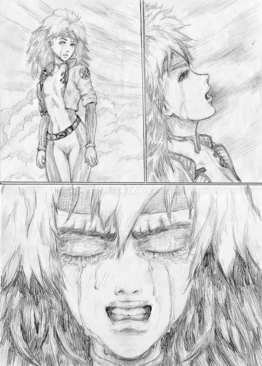 nebcraftart's tweet photo. My Rogue drawing 
#XMen97 #Rogue https://t.co/U5yQQ8d2Ur