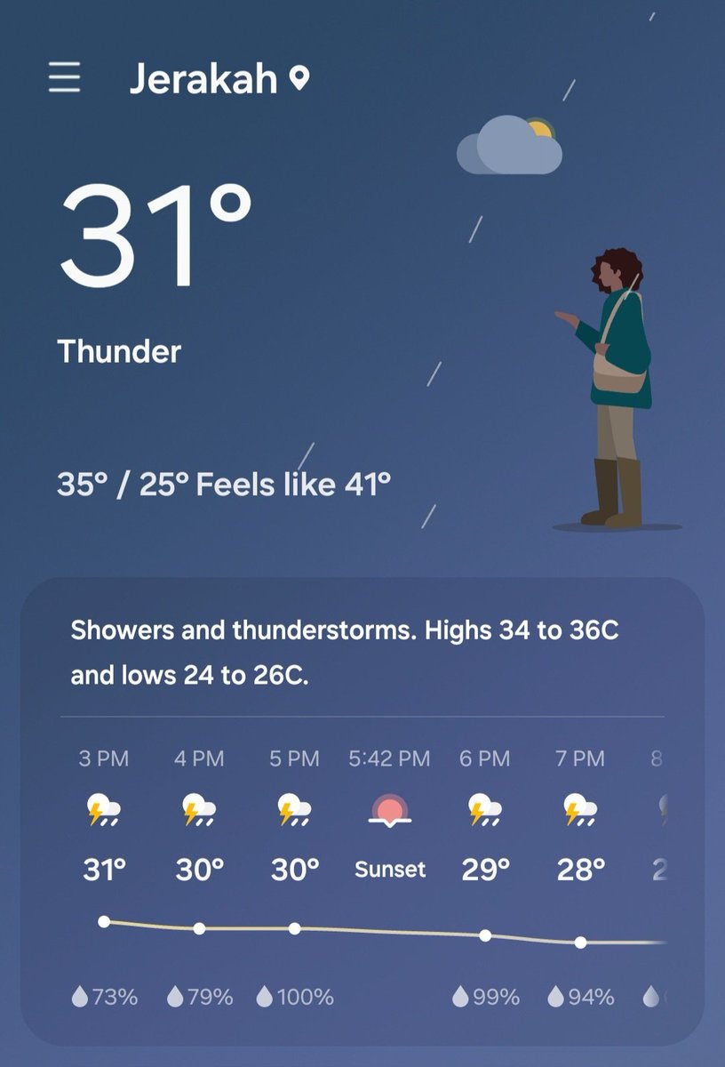 YedijaNK's tweet photo. @sondesix Raining and it feels like 41°C
 ~ Semarang https://t.co/LlrmilaWzA