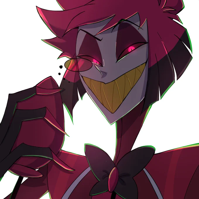 ꒷꒦꒷꒦꒷꒷꒦꒷꒦꒷#HazbinHotel #Alastor #HazbinHotelFanart 