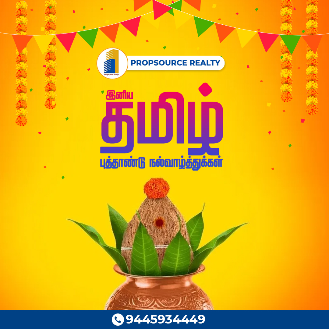 Wish you a Happy Tamil New Year 2024

#realestate #channelpartner #properties #reraregisteredagent #tamilnewyear