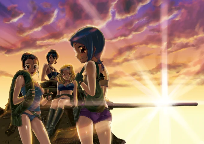 #創作クラスタの版権絵晒し大会会場たまにはガルパン以外のモノを^^ 