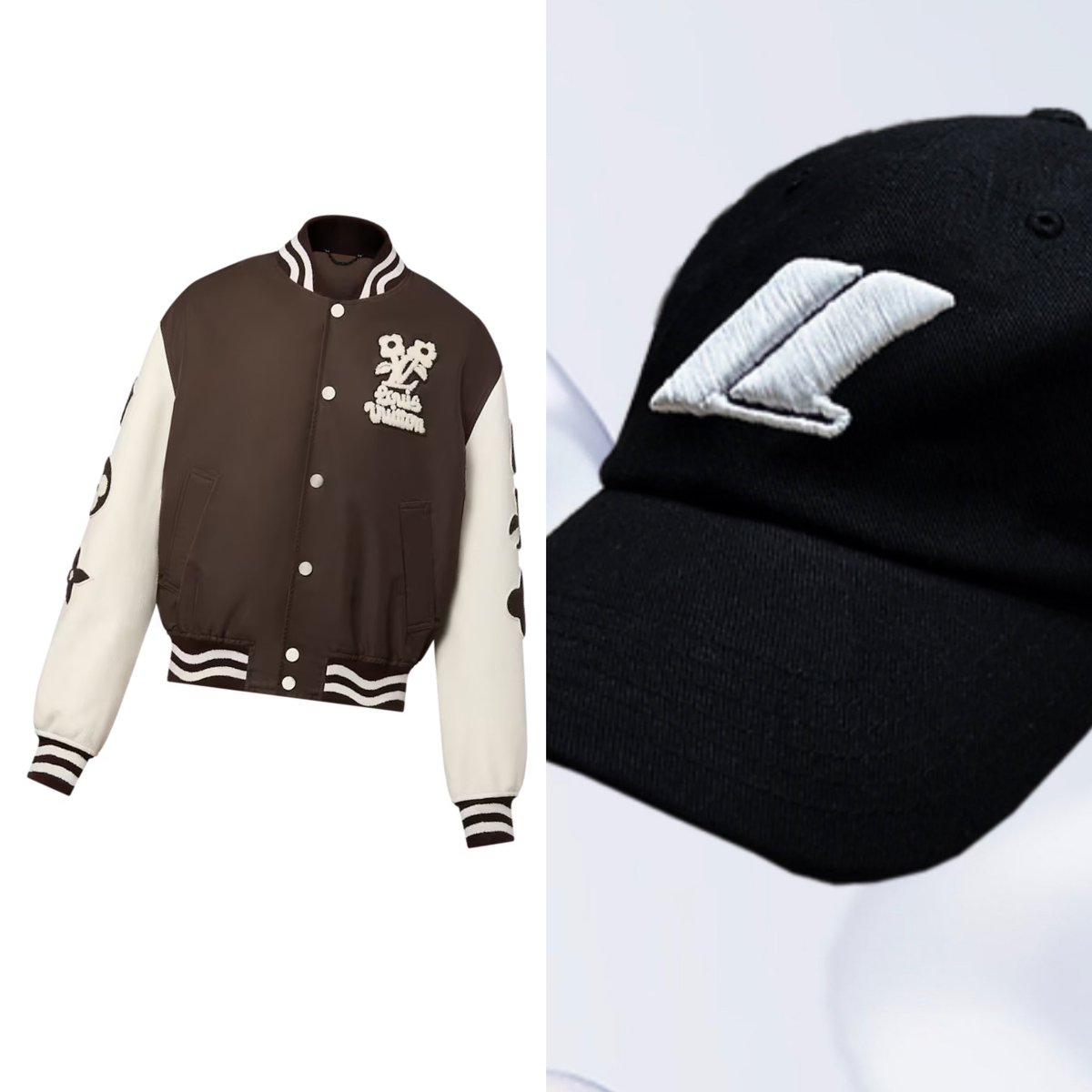 🧥: @LouisVuitton - by Tyler, the Creator Embroidered Varsity Jacket
(Tyler, the Creator is headlining Coachella tonight) 

🧢: @wearelloud limited edition hat

#LISA #LALISA #LLOUD 
#Coachella  #Coachella2024 
@coachella @RCARecords