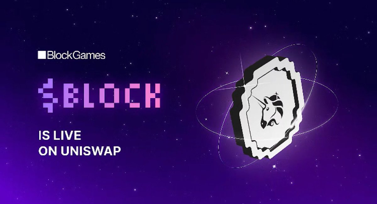 $BLOCK はこれからもおすすめ👀‼️✨

/
是非拡散をお願いしま～す🐱✨
\

⭐️現在<a href="/Uniswap/">Uniswap Labs 🦄</a>で公開されているよ⭐️

⭐️詳細こちら⭐️
Uniswap V2: bit.ly/3vNQqcA

コントラ0x8fc17671D853341D9e8B001F5Fc3C892d09CB53A

これからのBLOCKも見逃せない🚀
引用の✅もよろしくお願いします‼️