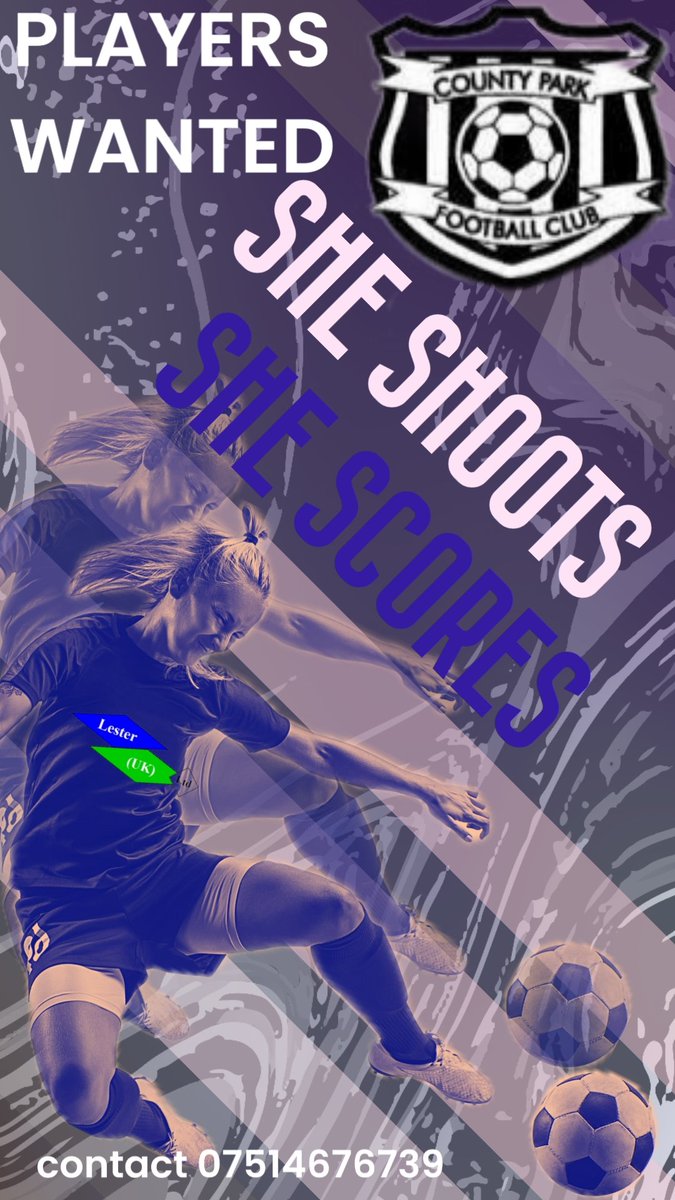 🌟 Join the Established Thurrock based County Park  U13 Girls Team! 🌟 
🏆 Winners of the Essex FA County Cup 2023 📍 Looking for committed players in school years 7 or 8 with playing experience.
DM for further details! ⚽💥 #CountyParkGirls #EssexFootball