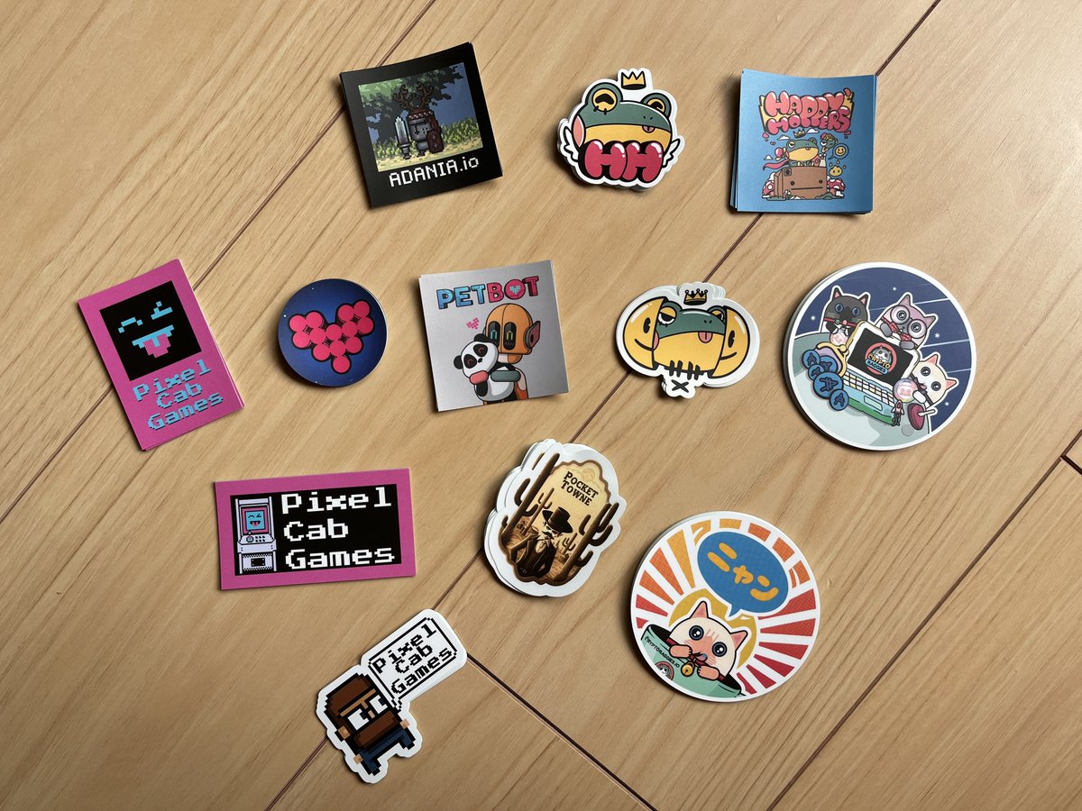 Had a great time at the TEAMZ web3 event. Met some great people in and out of the Cardano community and handed out some stickers from a few builders in the space!