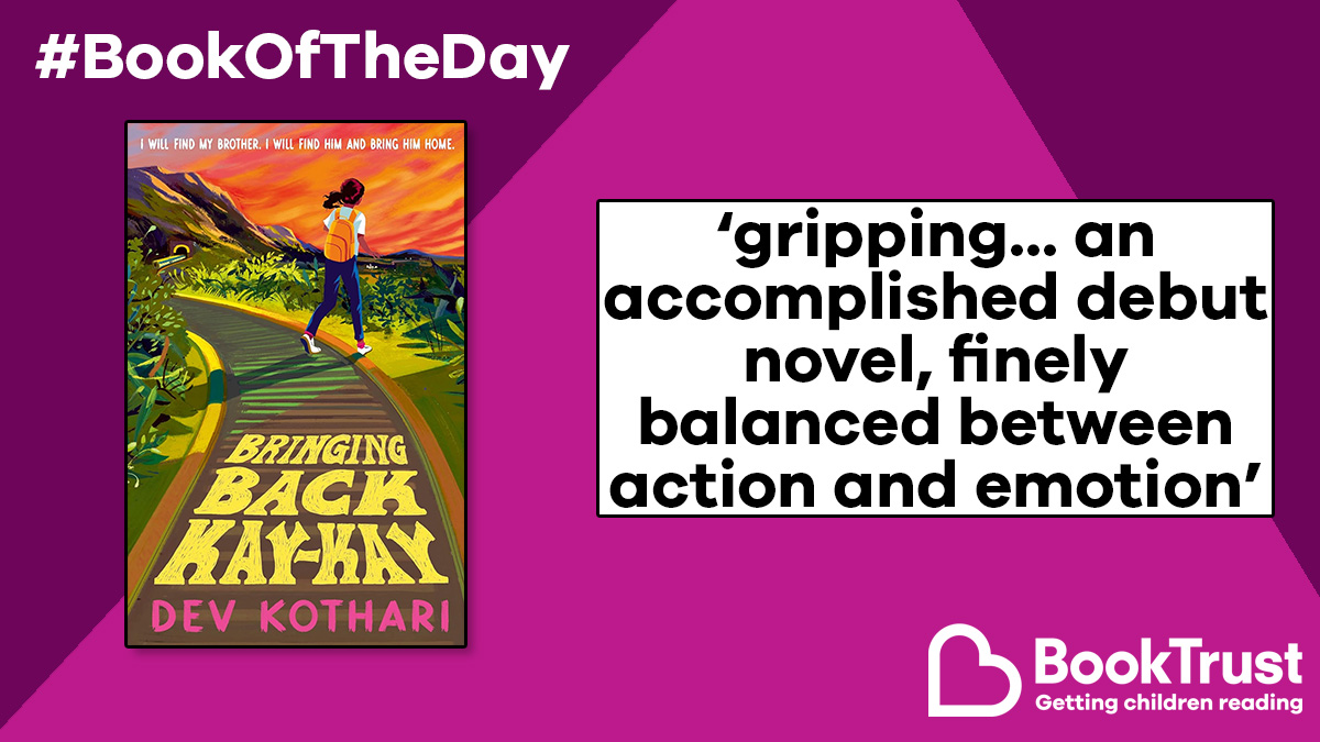 Our #BookOfTheDay is a brilliant mystery set in contemporary India which explores family, parental expectations, the importance of having a voice and the value of the arts.

We love #BringingBackKayKay from @DevyaniNK:

booktrust.org.uk/book/b/bringin… @WalkerBooksUK