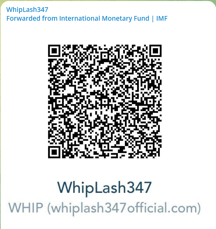 #whiplash @whiplash347 + @IMFNews 
Very interesting theory from 9 regarding whip imf asset.
t.me/c/1623947149/1…
imf.org/en/About/Facts…
cc: @realDonaldTrump @HRMQR @KremlinRussia_E @narendramodi 
re token:t.me/s/Whiplash347/…