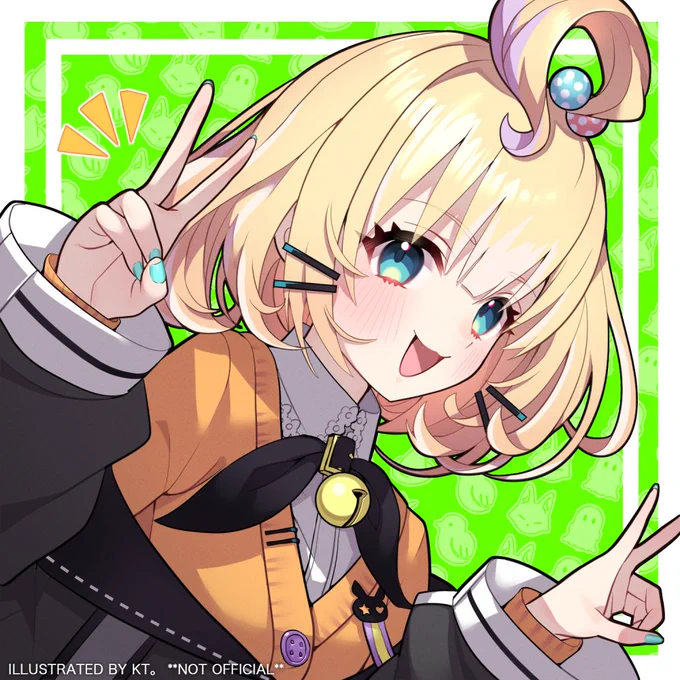 興奮冷めやらぬうちにテキストなし版のイラストも上げておきます!最高のライブをありがとう!!#PASTEL_STAGE #Ethyria #NIJISANJI_EN 