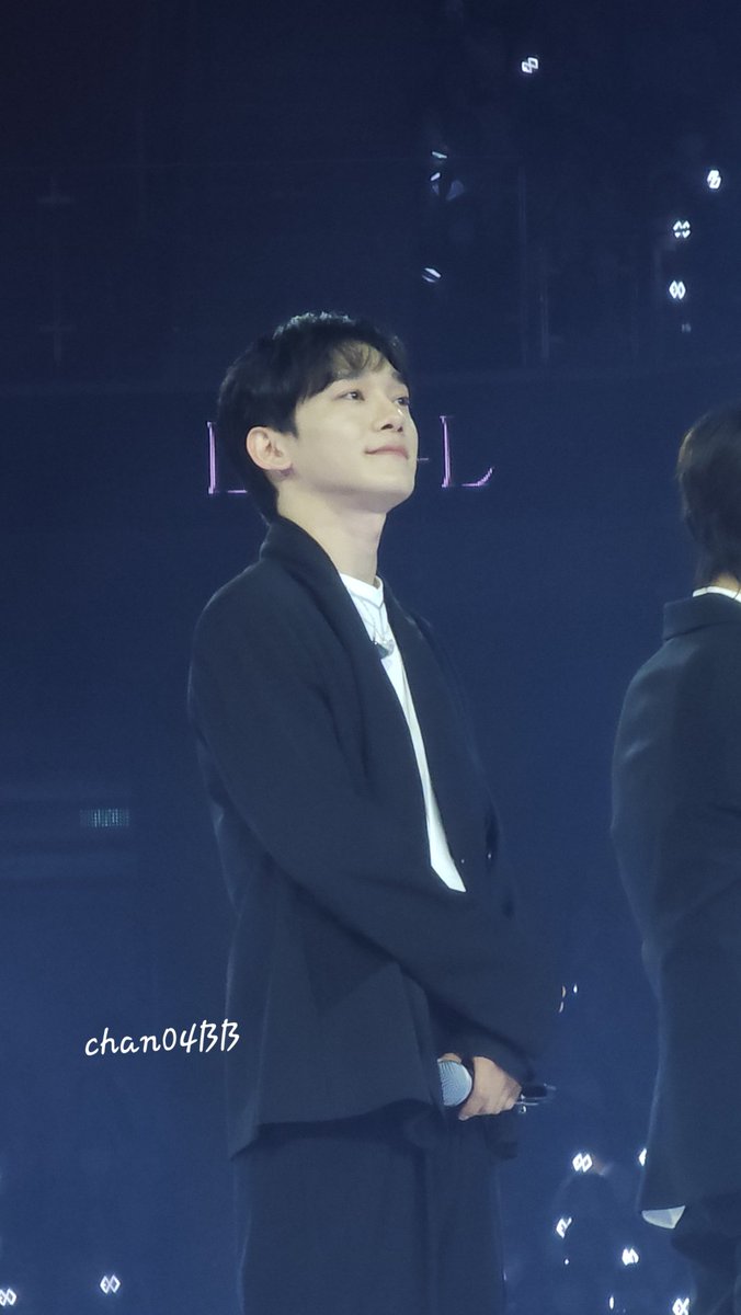 WITHKINGJD's tweet photo. HE'S SO PRETTY AS ALWAYS. MY SUNSHINE😭💛

#CHEN #첸 #ONEwithEXO #2024EXOFanmeetingONE https://t.co/Be6Pq7KpW6