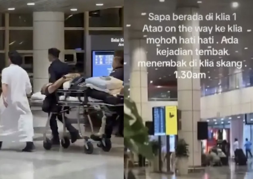 Bodyguard injured after man fires 2 shots at wife in Kuala Lumpur Airport bit.ly/4azSR1r