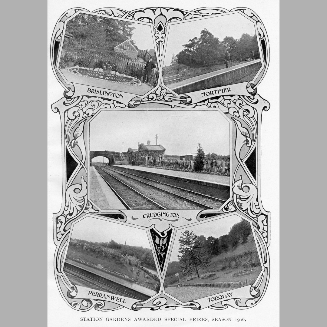 Happy National Gardening Day! Did you know that in 1894, GWR started an annual competition for the best station garden? It encouraged staff pride and beautified stations with flowerpots, hanging baskets, and even vegetable patches. #GardeningHistory 🌼🚂 Swipe to see the winners