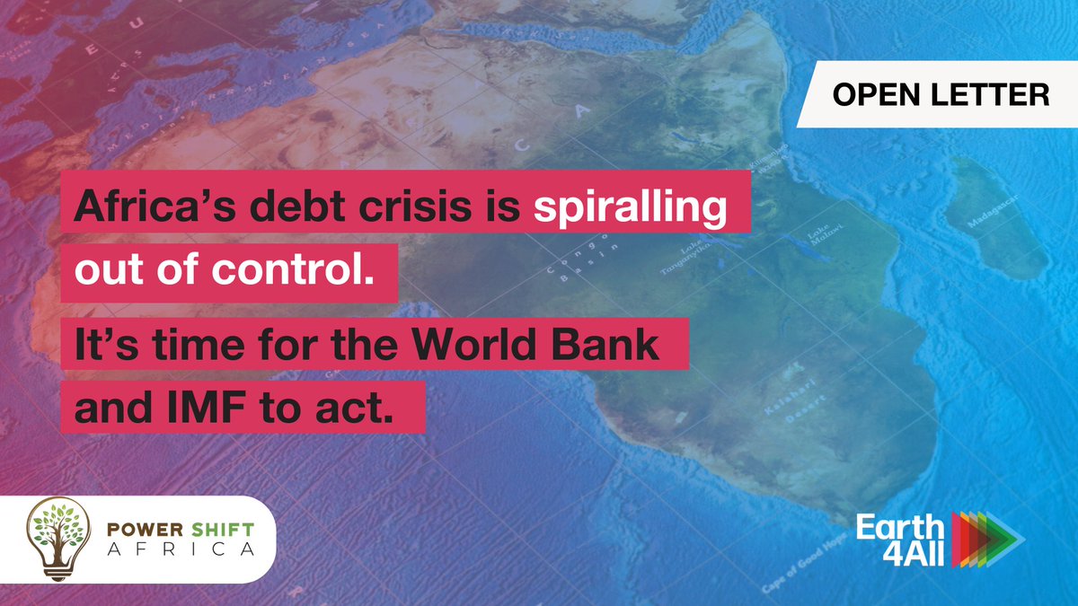 Enough is enough. Wealthy countries must stop blocking efforts to reform our outdated, colonial financial architecture and commit to systemic solutions to break the cycle of debt. Read the open letter signed by 40+ thought leaders: earth4all.life/open-letter-af…