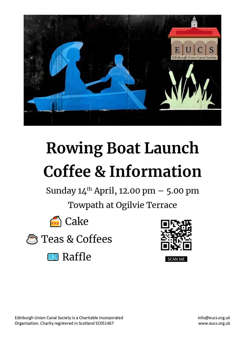 12noon TODAY !! *** ‘Rowing Boat Launch’ event *** To mark the start of the 2024 Rowing Boat Season, EUCS will be hosting a ‘launch event’ TODAY !! Full details available here: eucs.org.uk/2024/03/rowing… Hope to see you there :-)