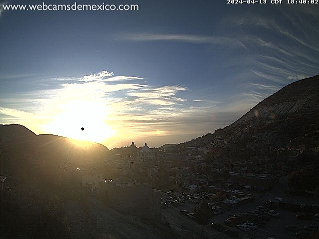 Puesta de Sol de este sábado en el #PuebloMágico de #RealDeCatorce, #SLP.
Vista panorámica.
webcamsdemexico.com/webcam/panoram…